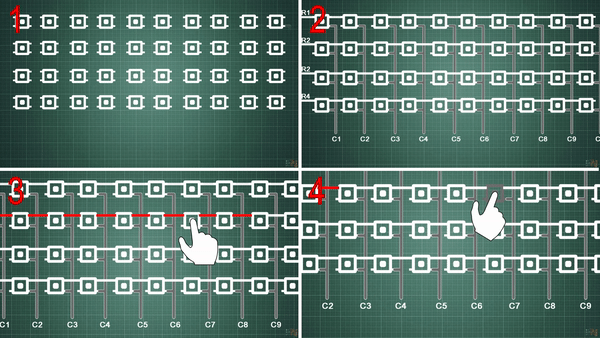 Arduino keypad matrix how it works circuit