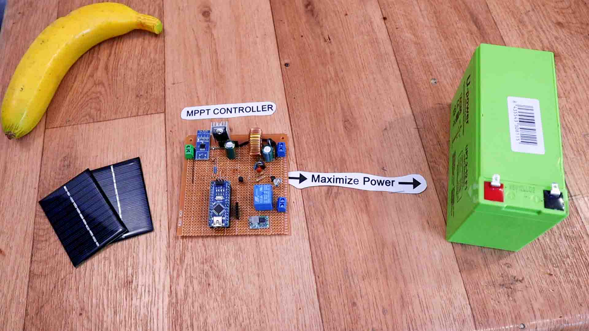 Homemade Arduino MMPT controller