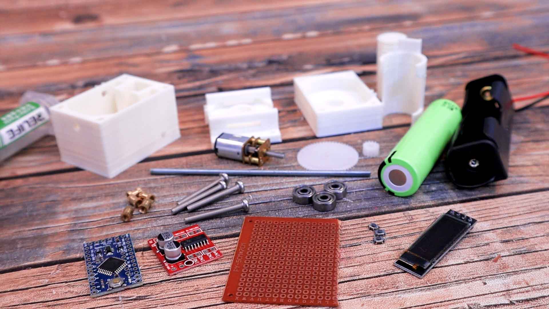 Arduino homemade paste dispenser