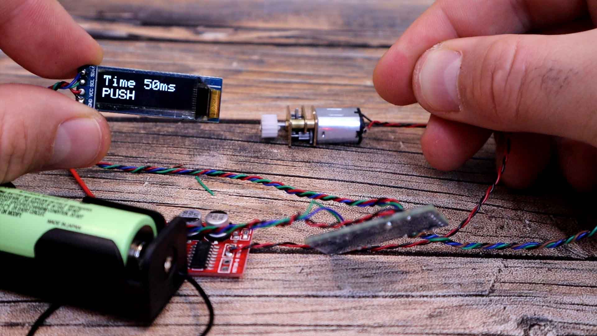 Arduino DIY solder paste dispenser motor