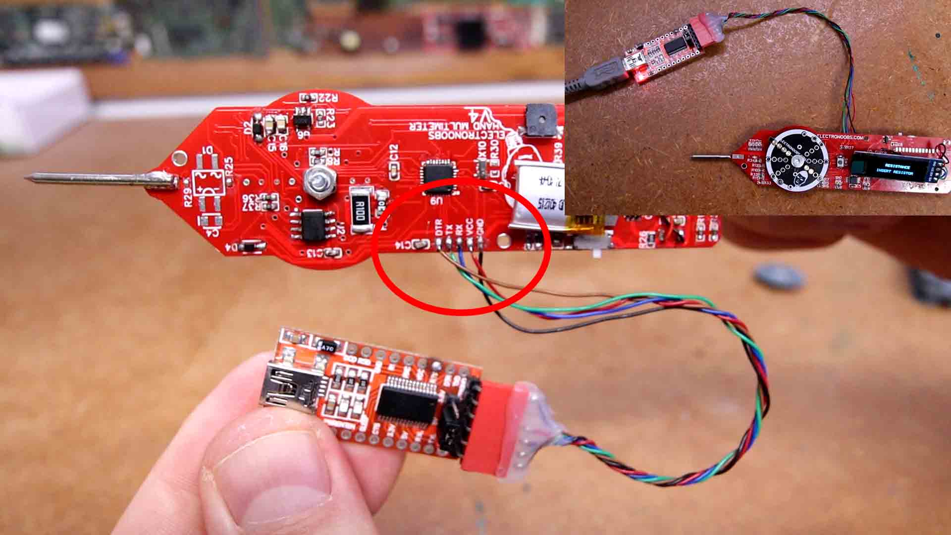 homemade arduino multimeter PCB downlaod