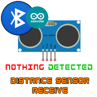 bluetooth arduino distance hc-sr04 read
