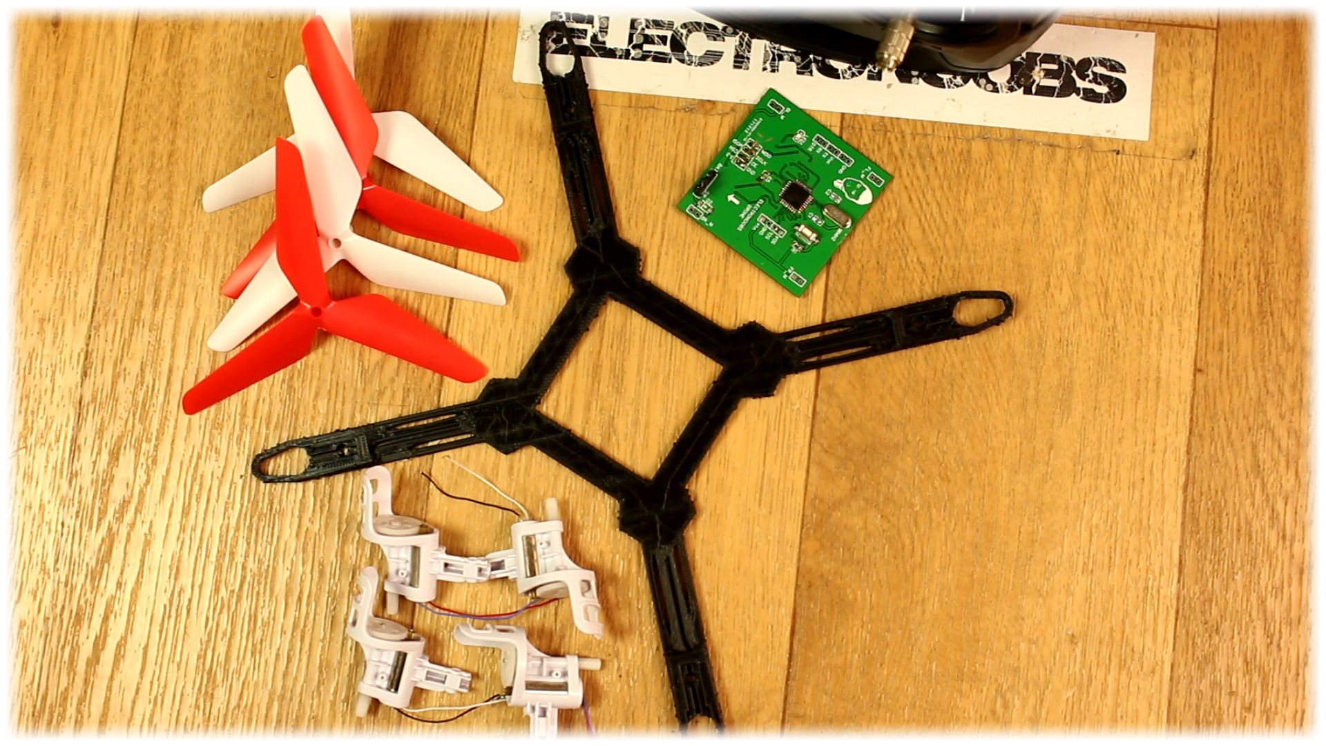 brushed arduino drone parts