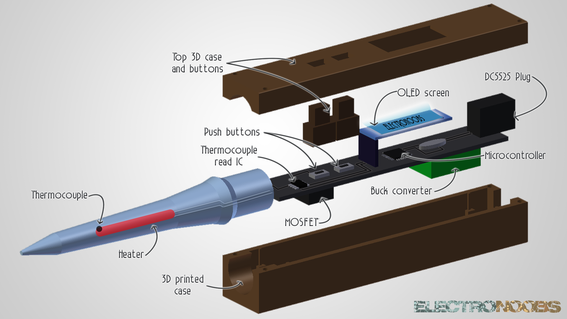 homemade soldering iron