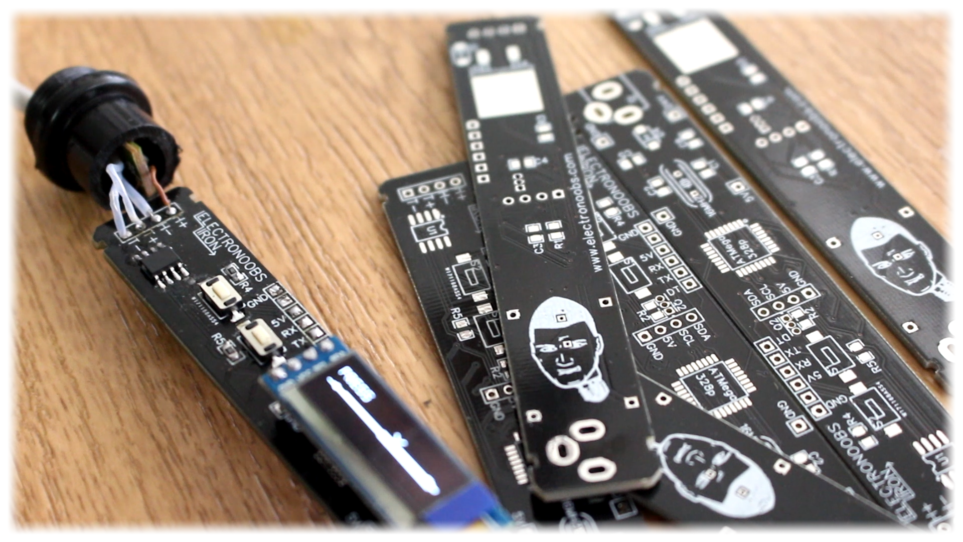 homemade soldering iron portable PCB