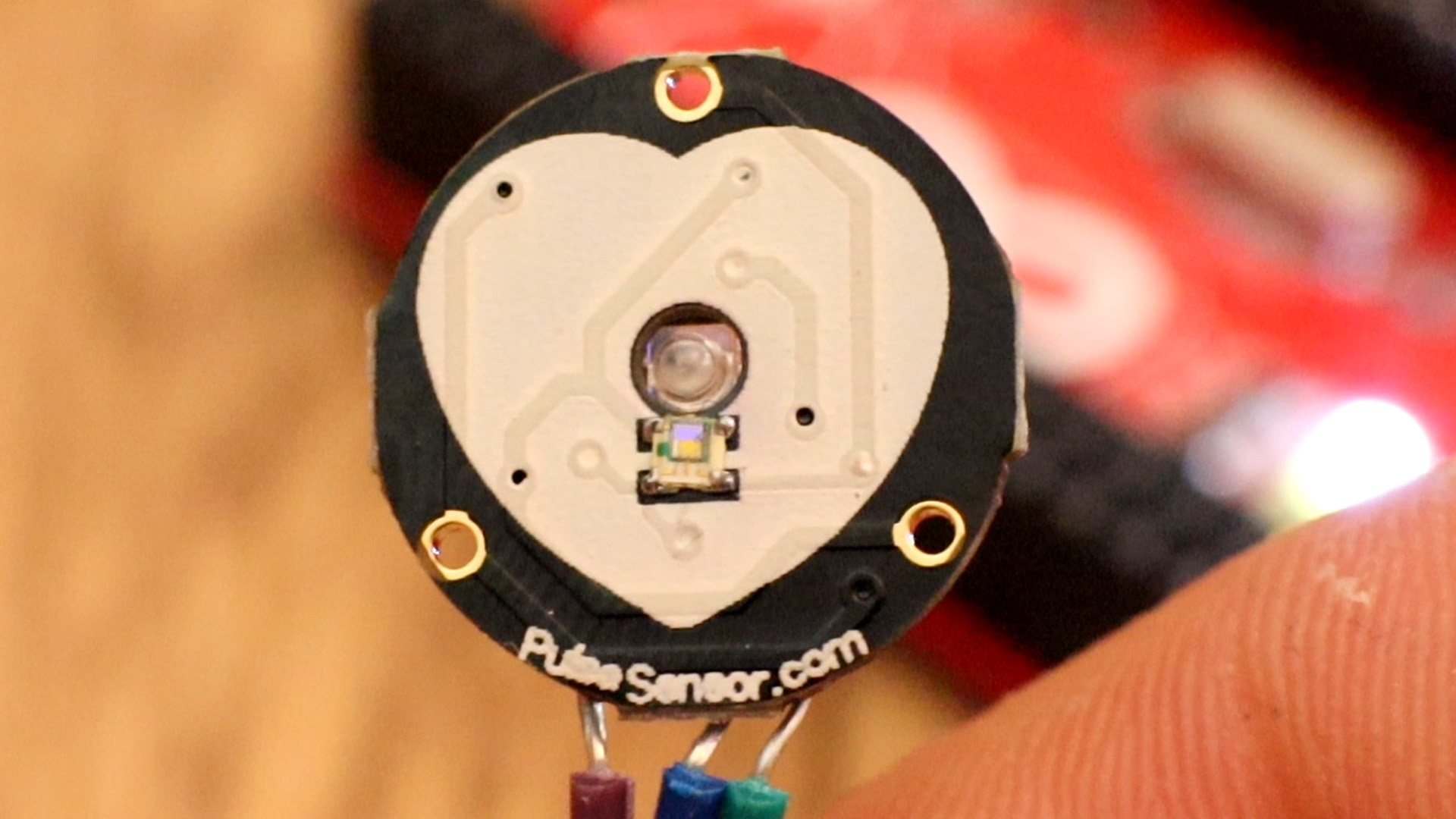 Arduino pulse sensor heart beat module