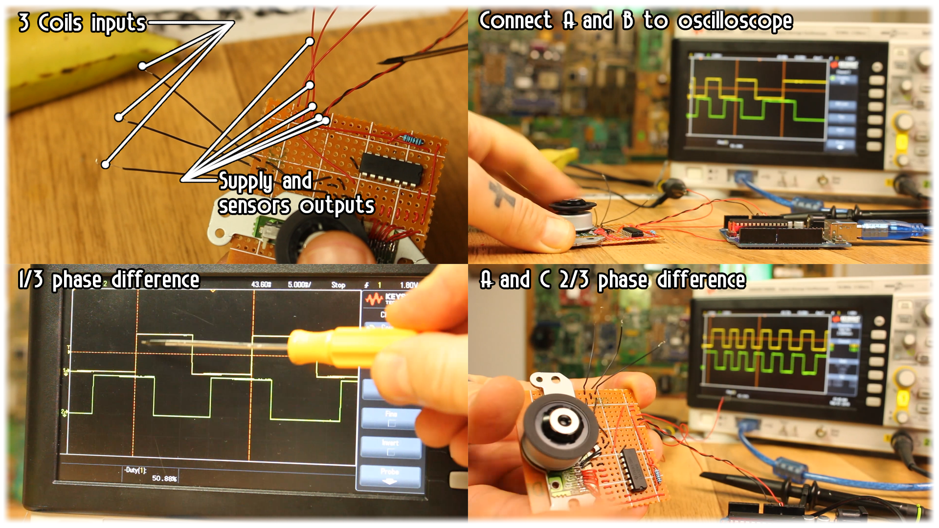 CD brushless motor hall amplify