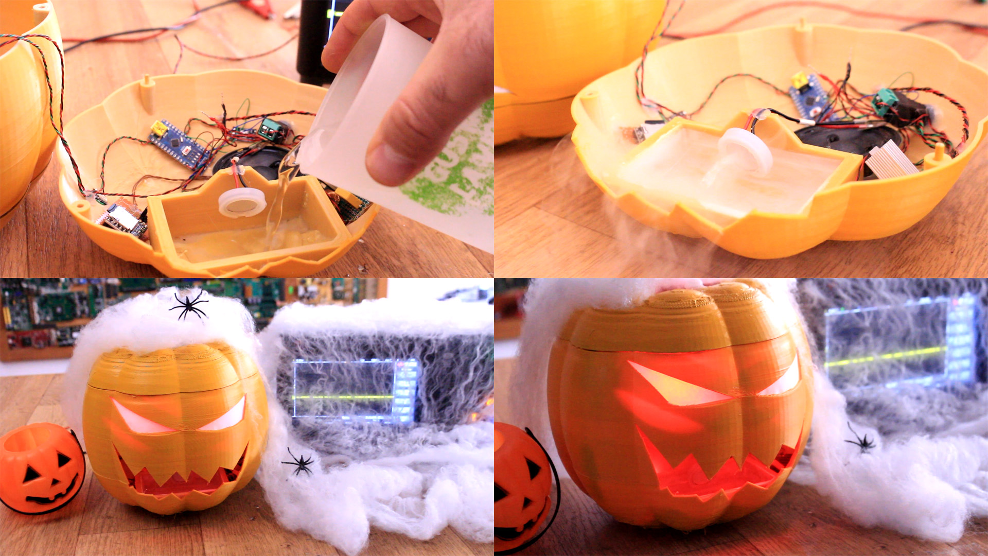 Arduino pumpkin scheamtic