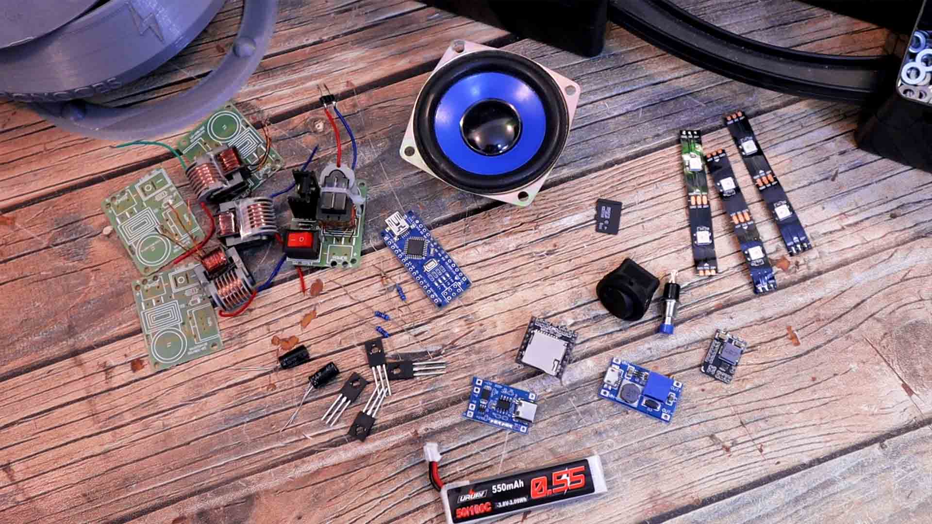 tutorial homemade electricity shocking game 3D printed