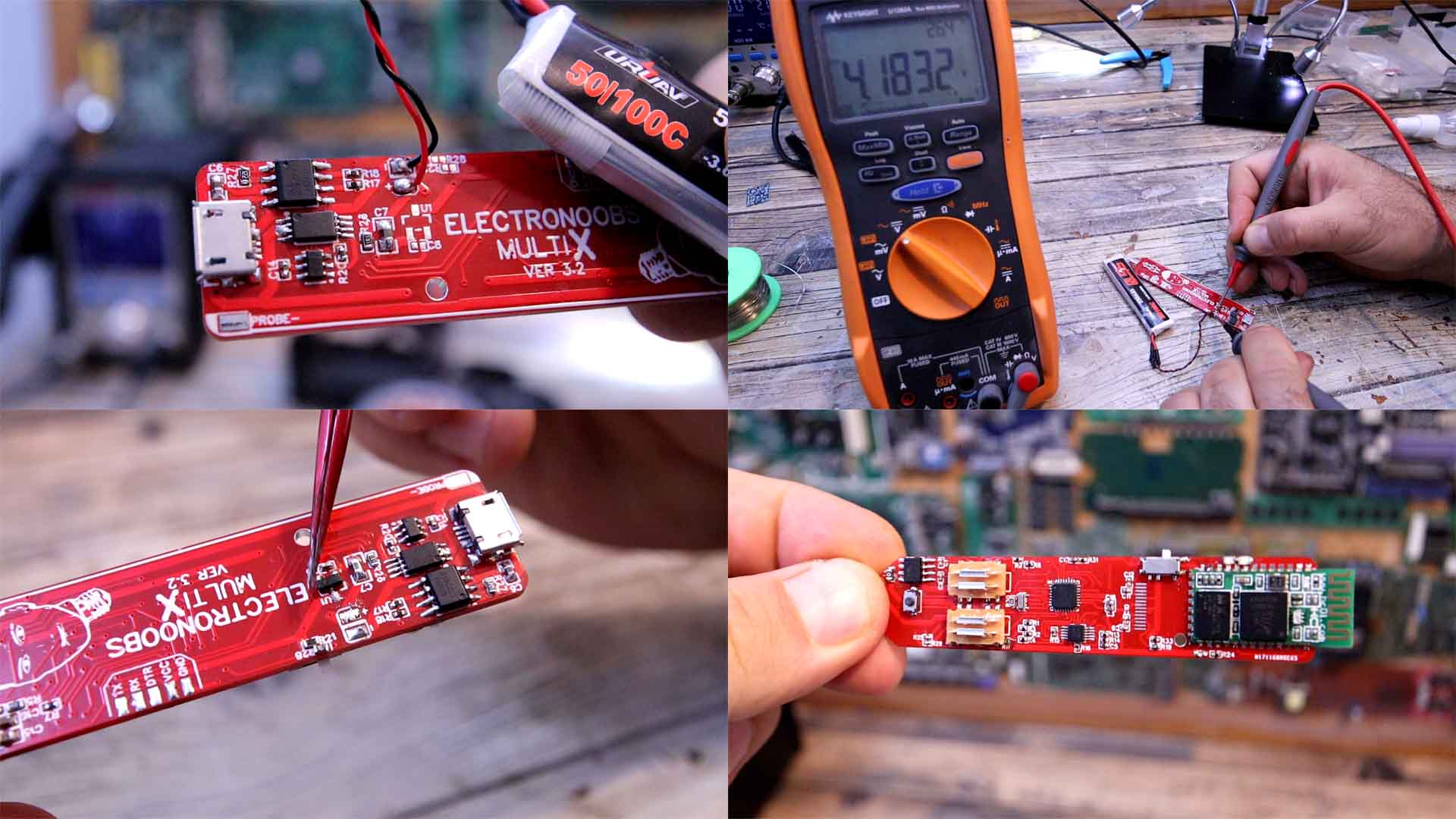 tutorial arduino multi meter assemble
