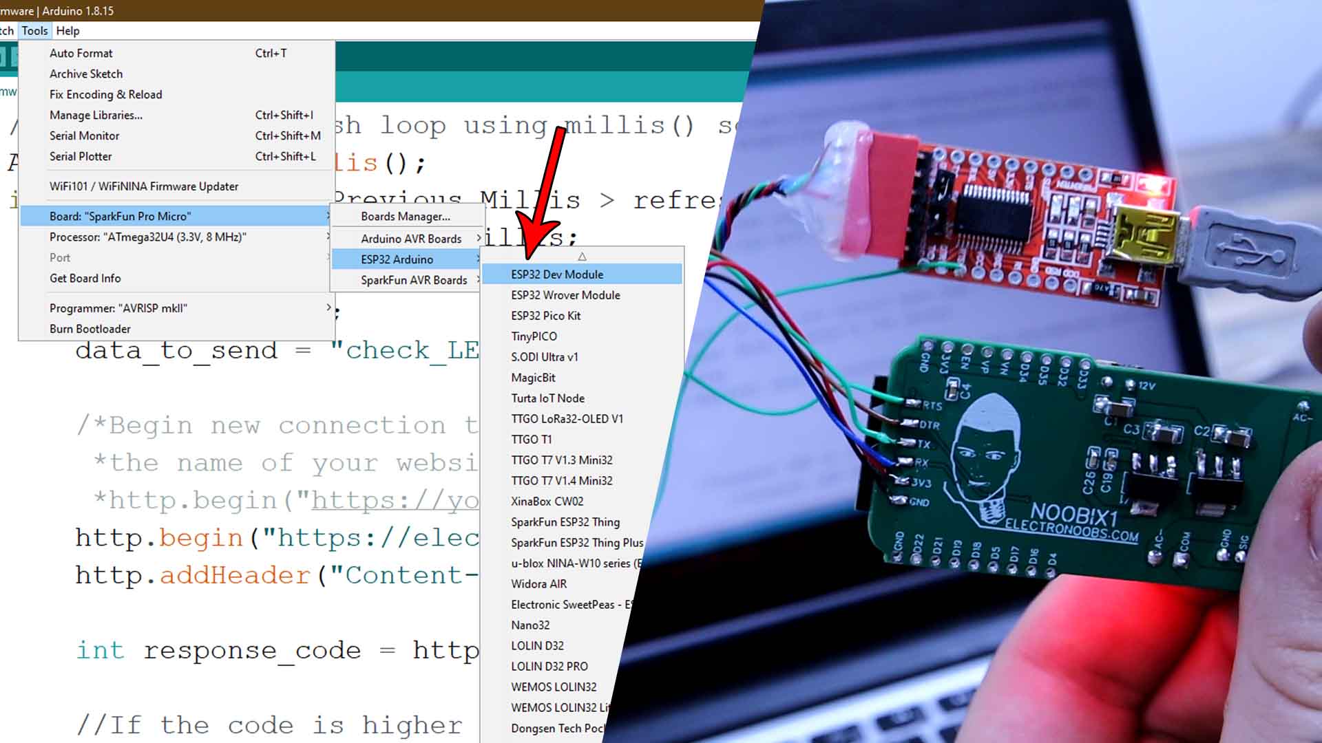tutorial ESP32 IOT Alexa PCB