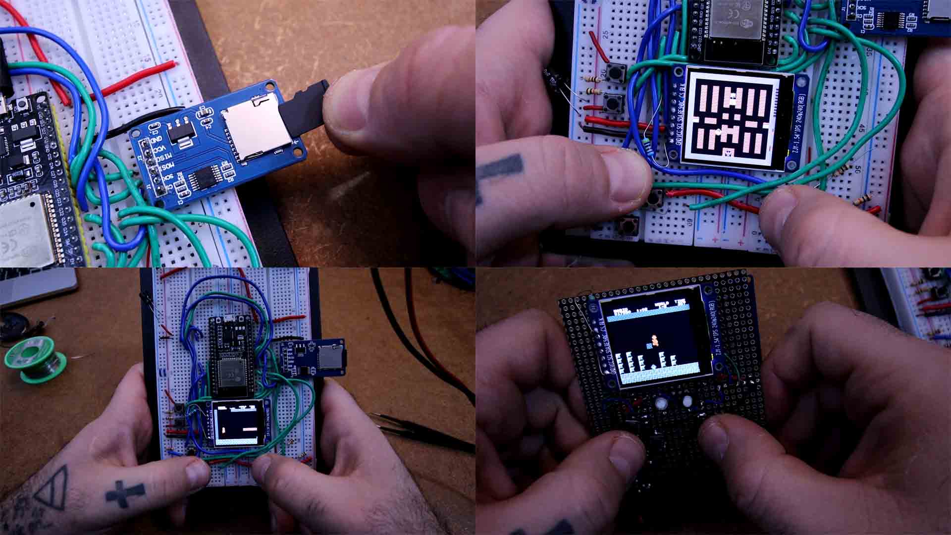 play nintendo games on ESP32 tutorial