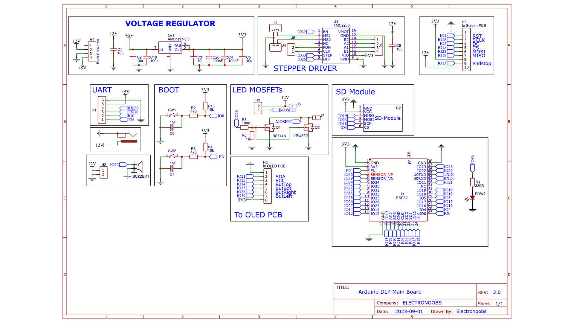 homemade Arduino MSLA 3D Printer