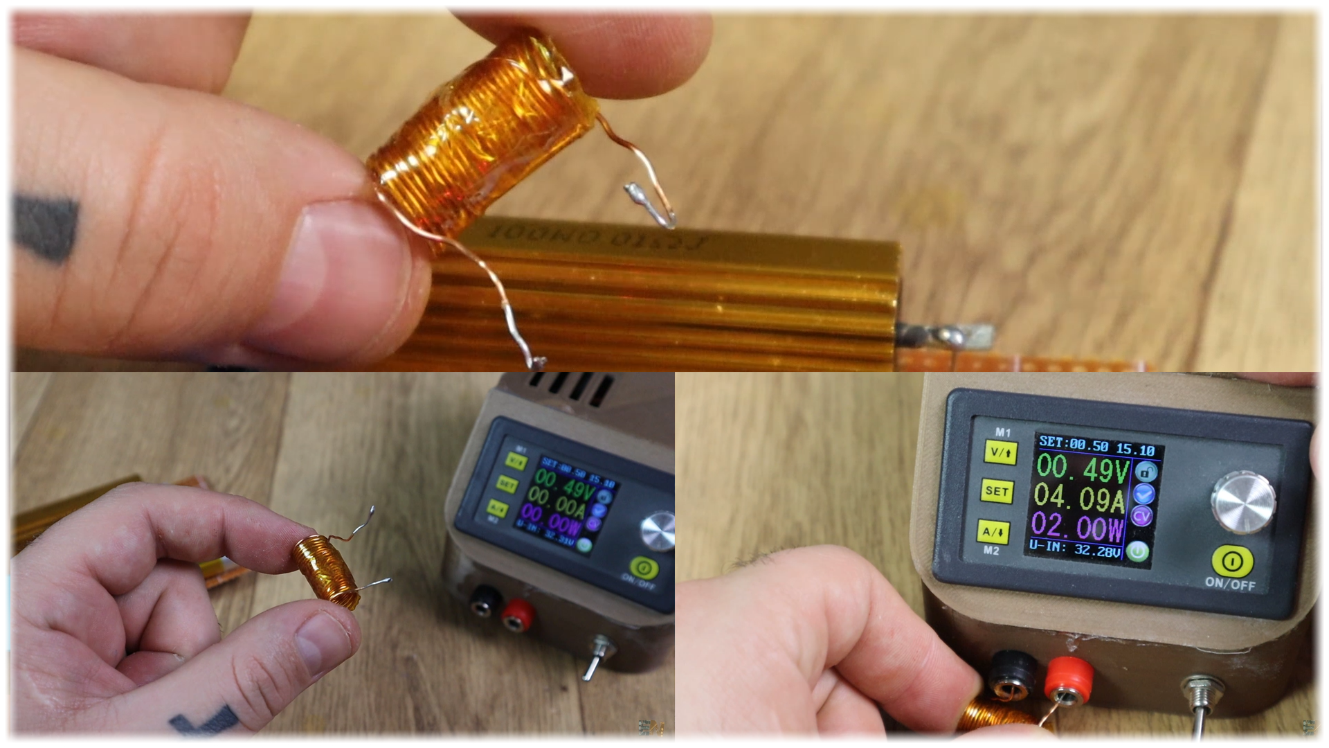 DIY Arduino power meter logger homemade