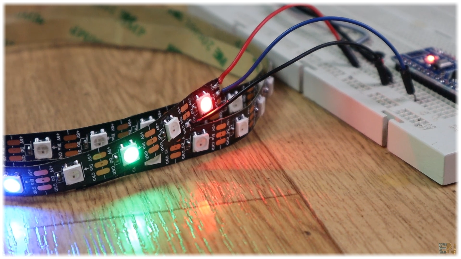 DIY Arduino AMBILIGHT adalight perismatic