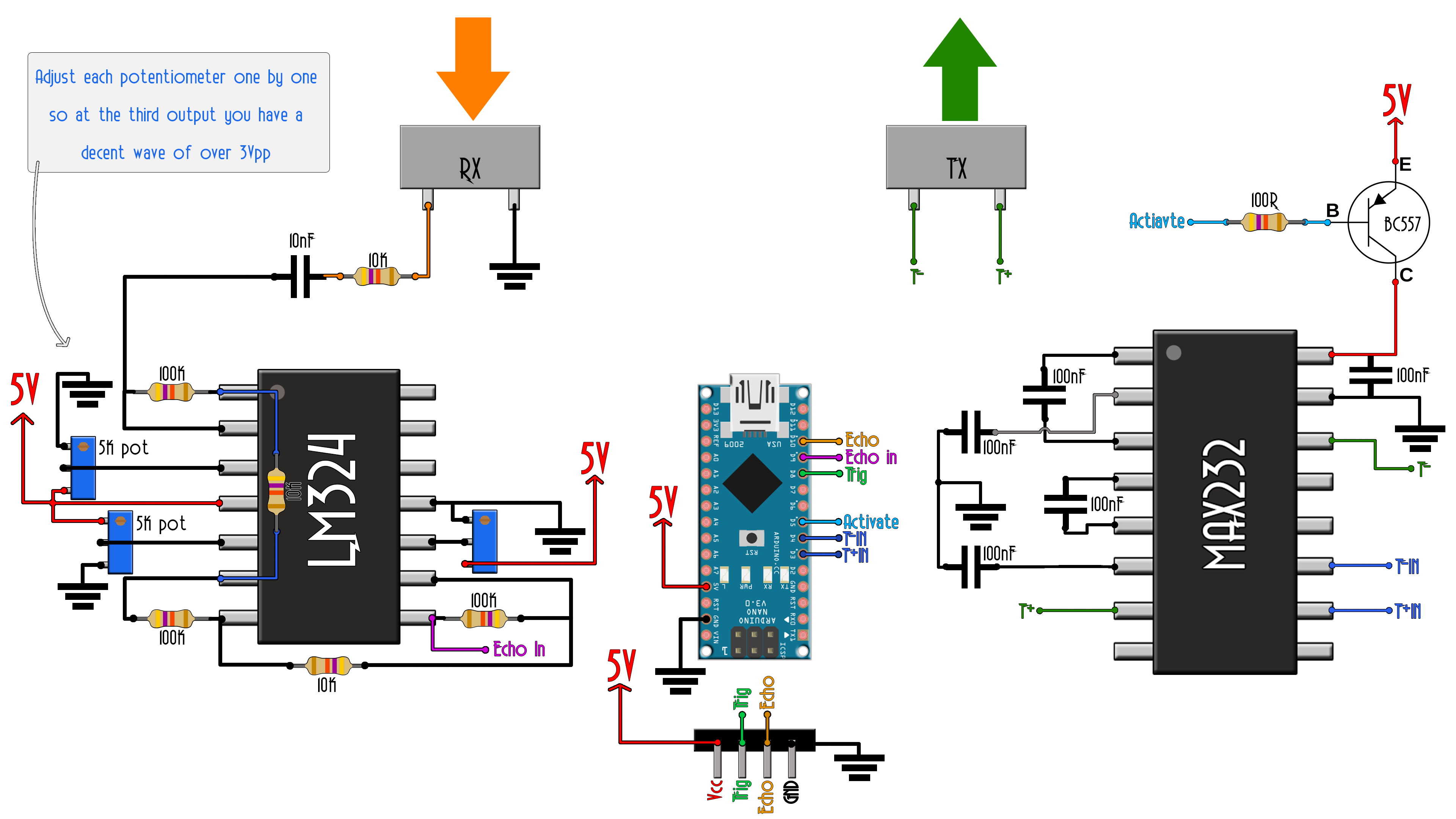 Arduino IR remote schematic DIY