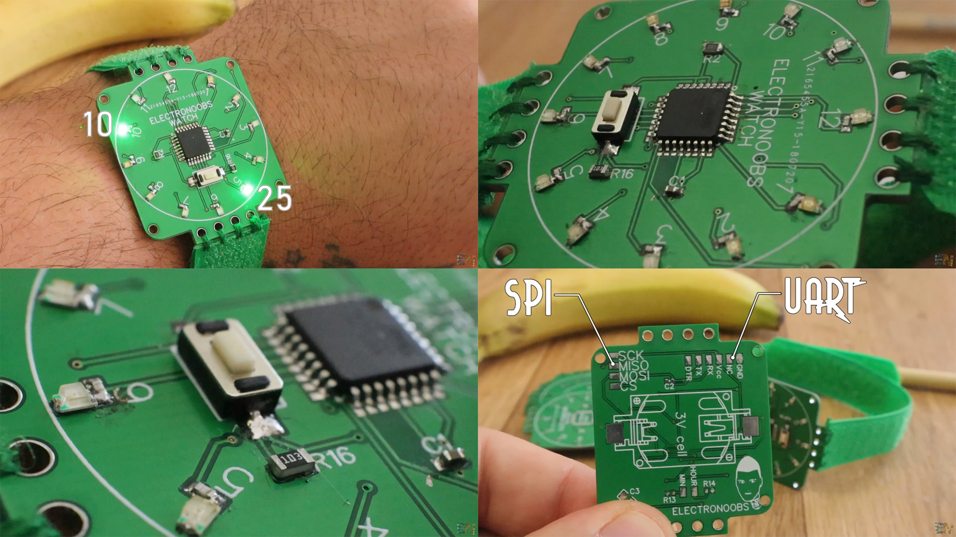 arduino homemade watch digital