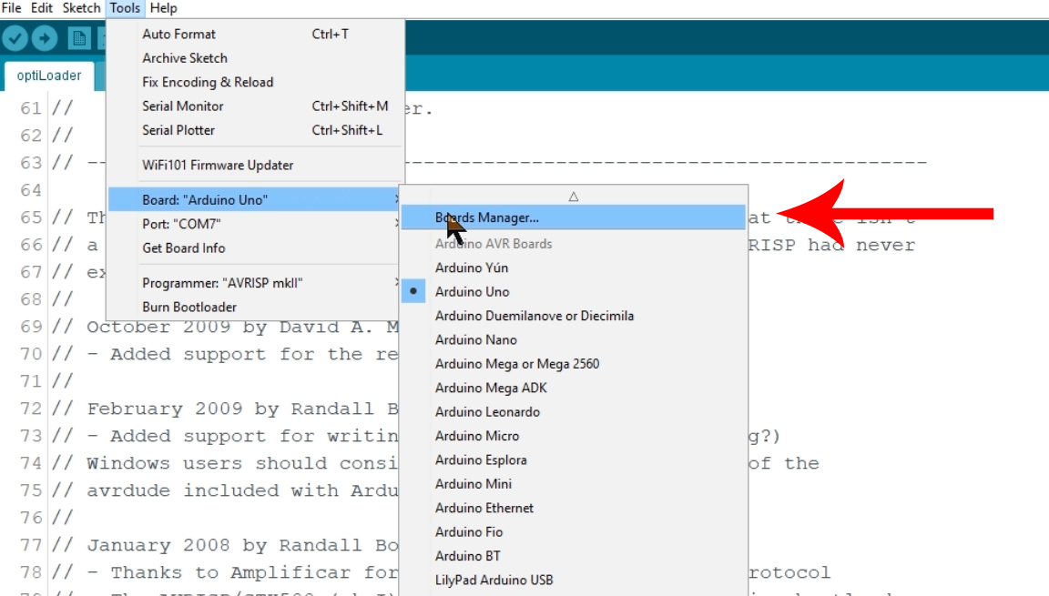 arduino inicore install tutorial