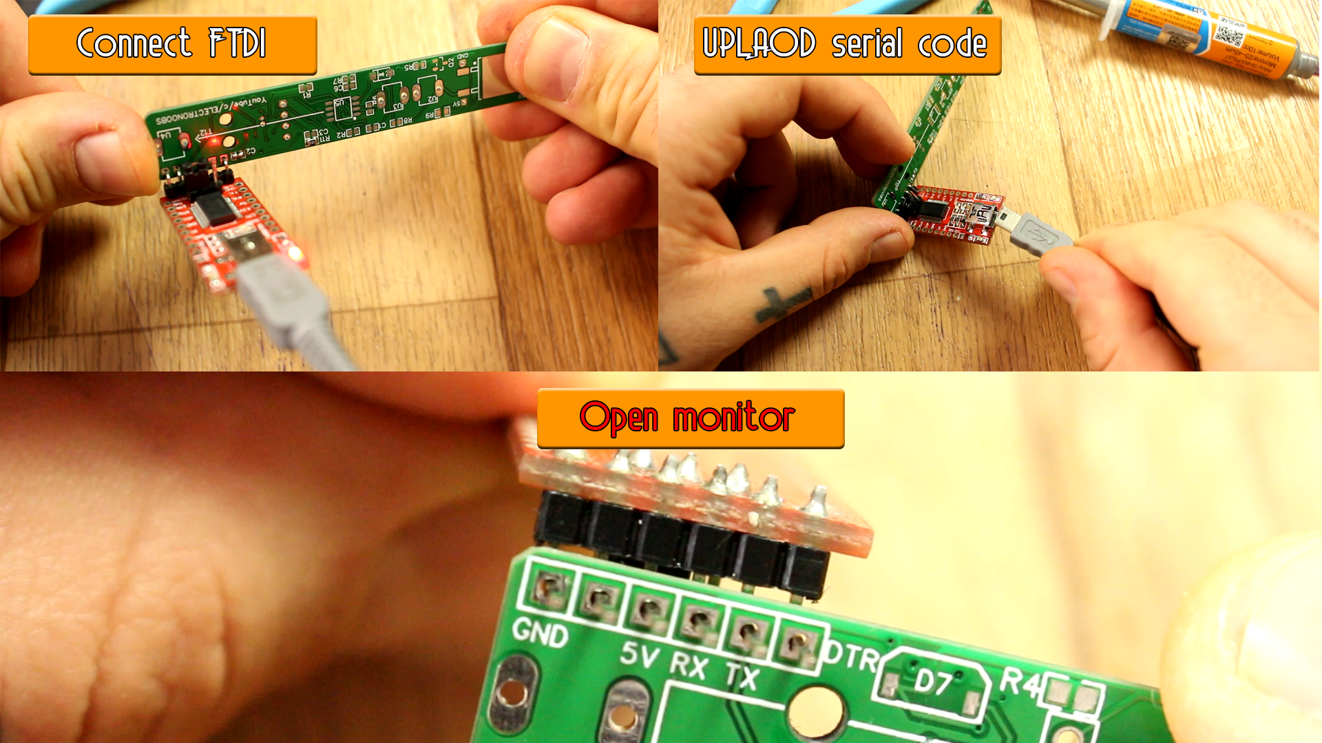 atmega328 SMD PCB board