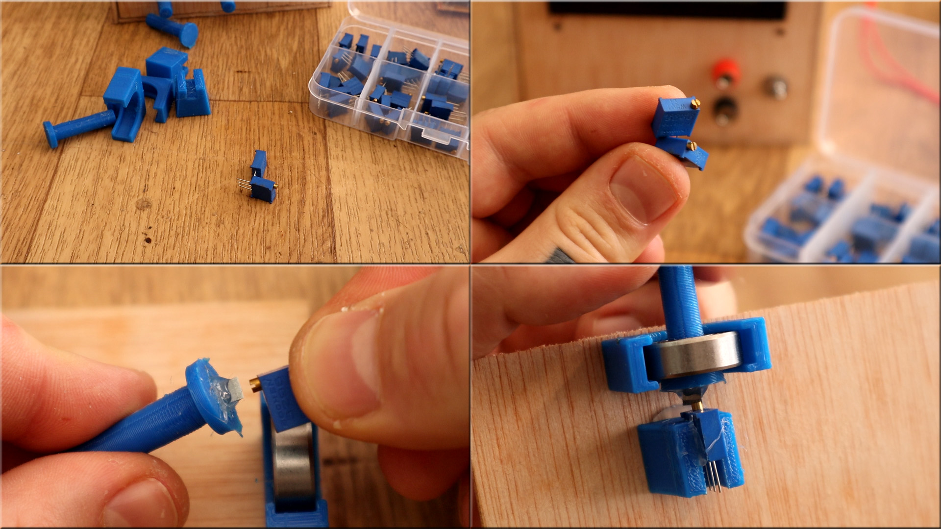 3D printed potentiometer knob