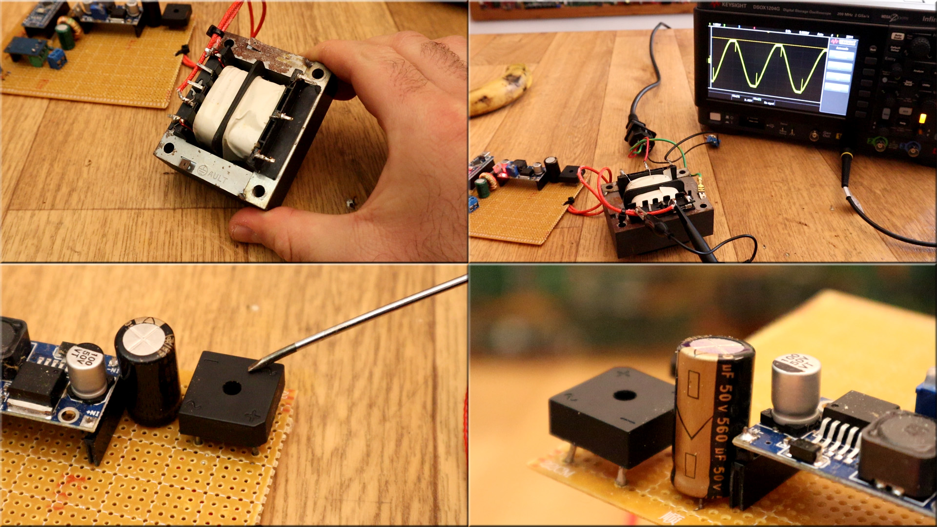 Arduino based digital power supply homemade vintage