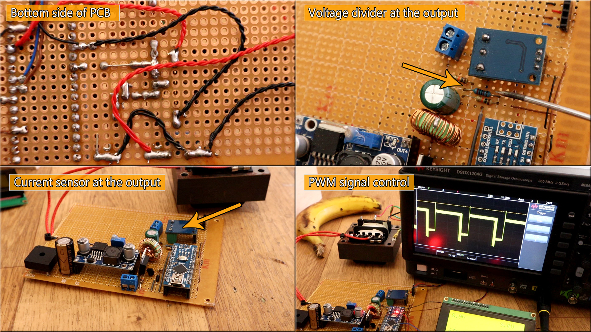 Arduino based digital power supply homemade vintage