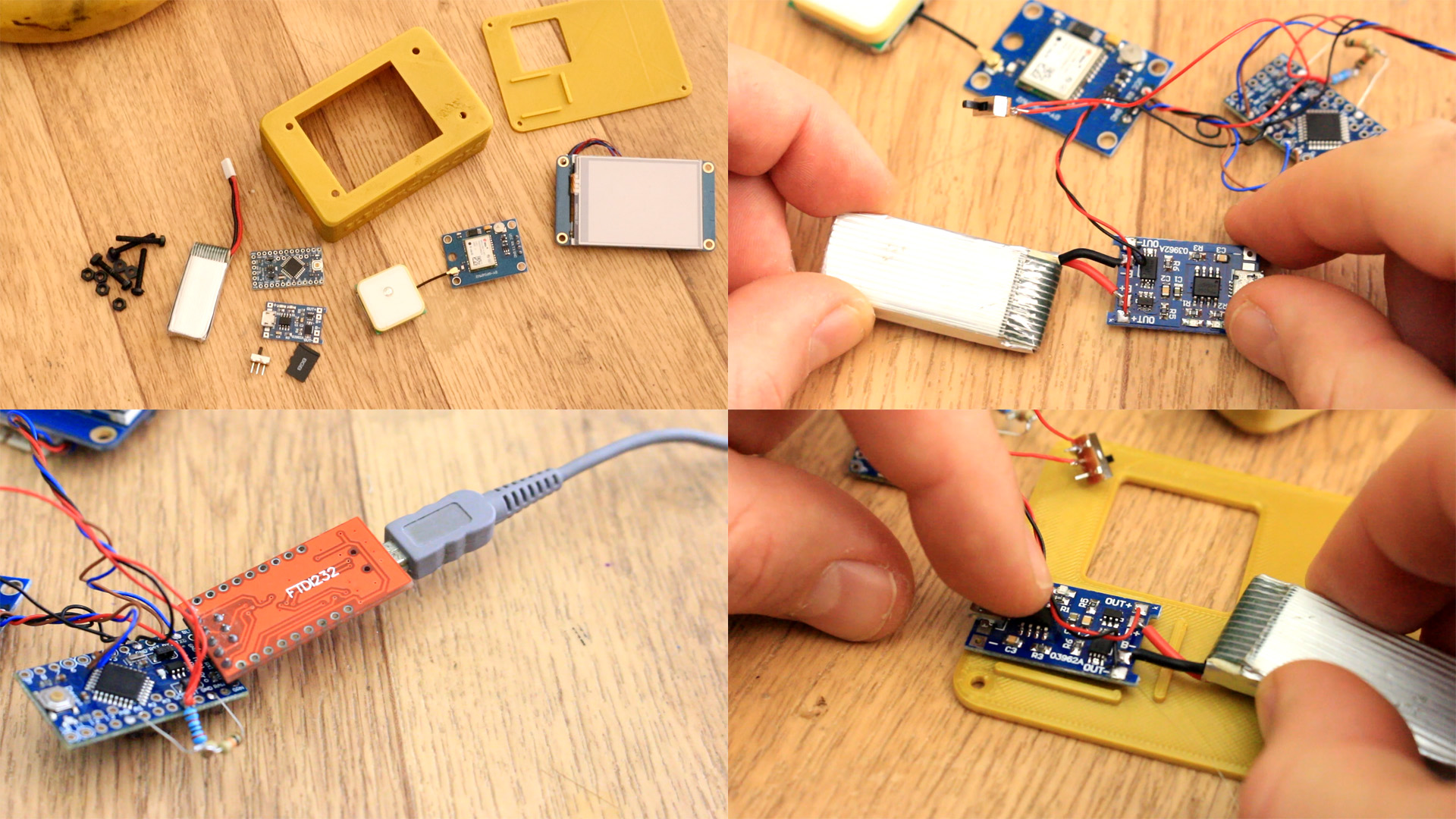 GPS distance meter with Arduino and TFT display touchscreen