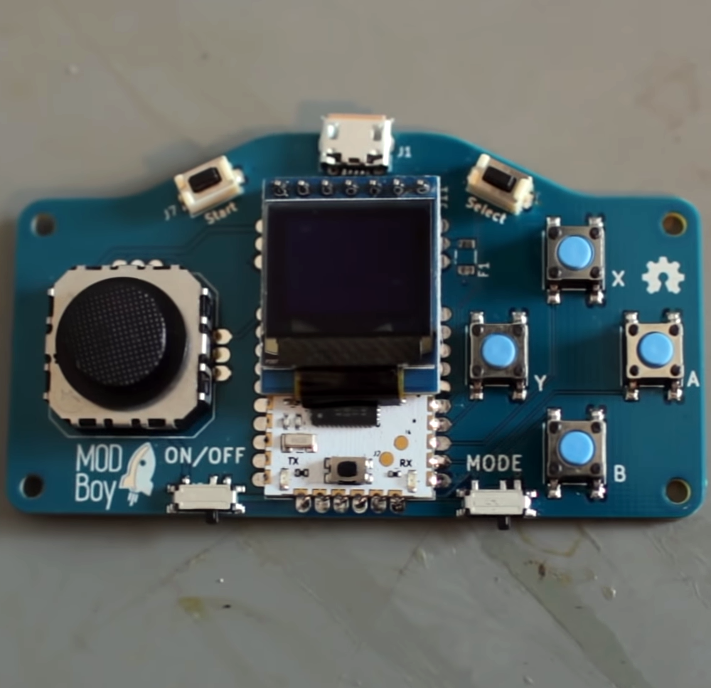 MOD_Boy game board based on Arduino