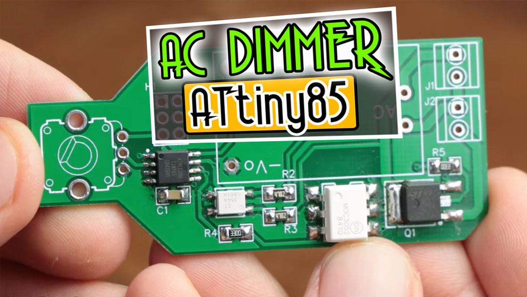AC Light Dimmer PCB