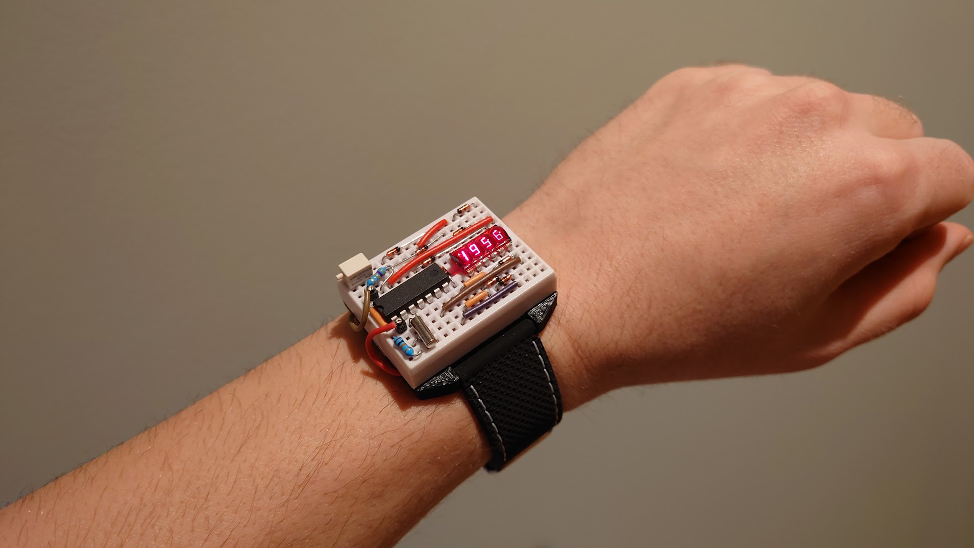Breadboard Wristwatch