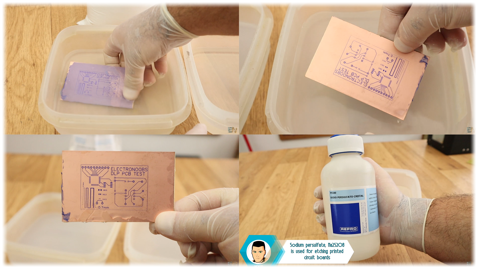 DLP printer to PCB photosensible