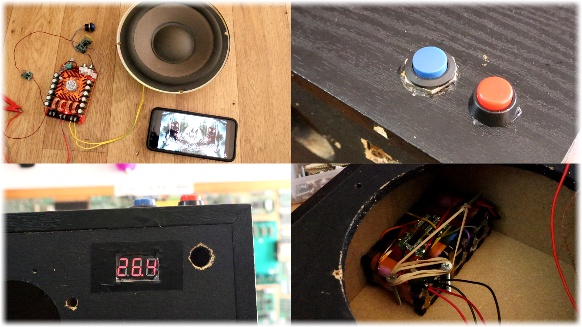 homemade bluetooth portable speaker