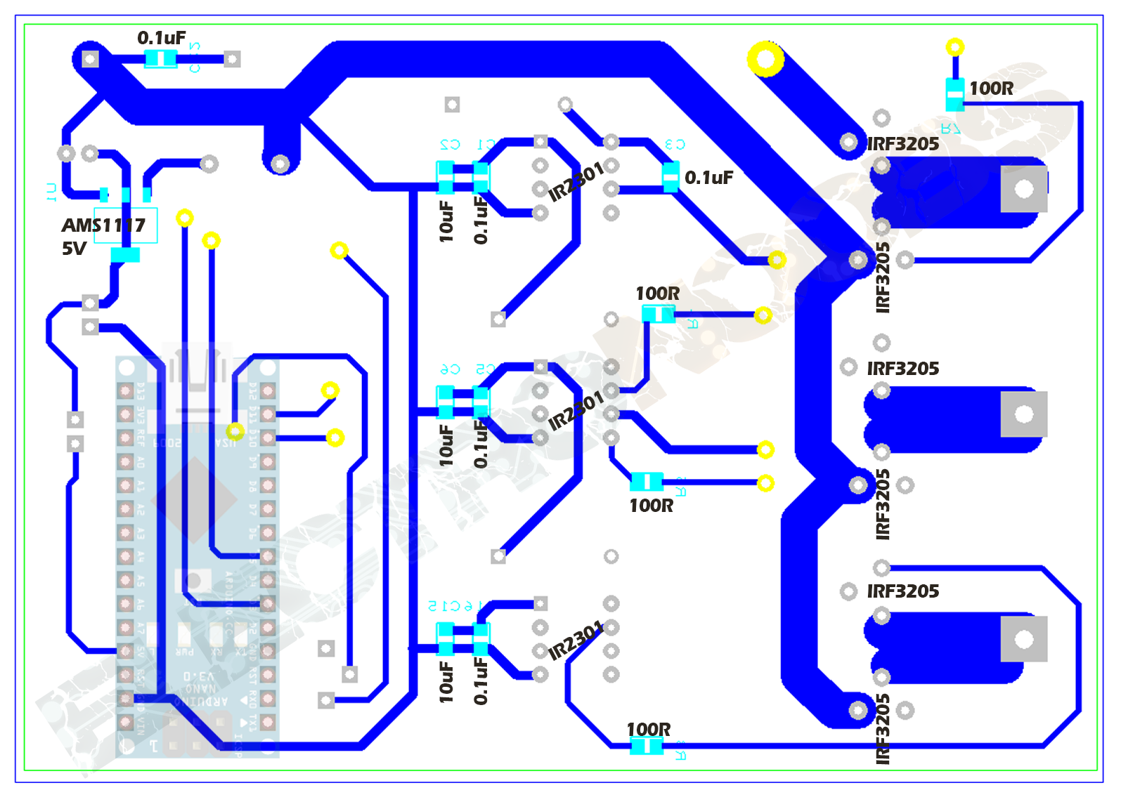 Electronic speed controller with arduino HOMEMADE