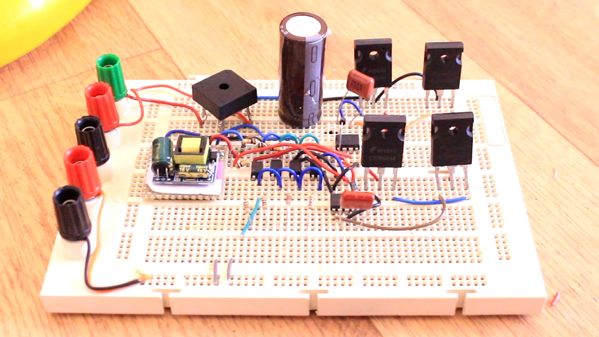 VFD schematic part list with Arduino