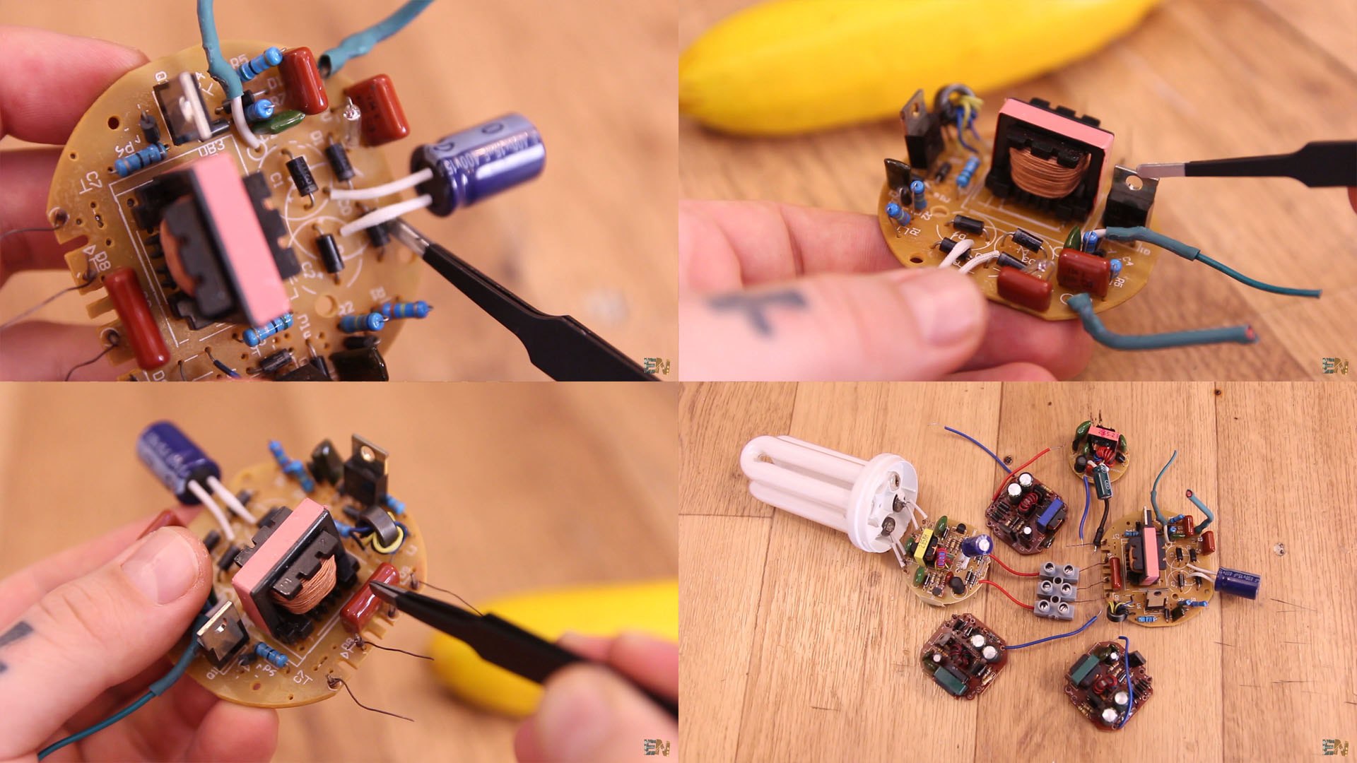 How CFL works Compact Electronic Ballast