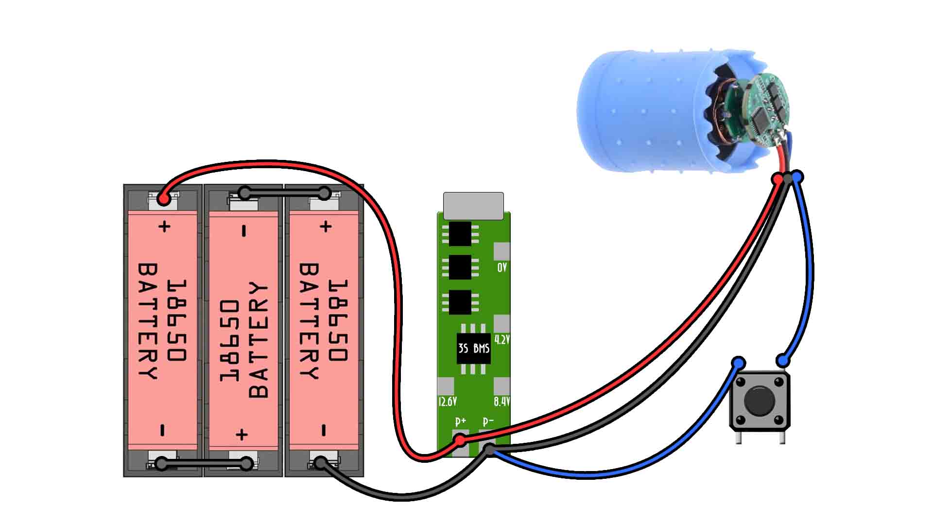 hDIY Air blower schematic