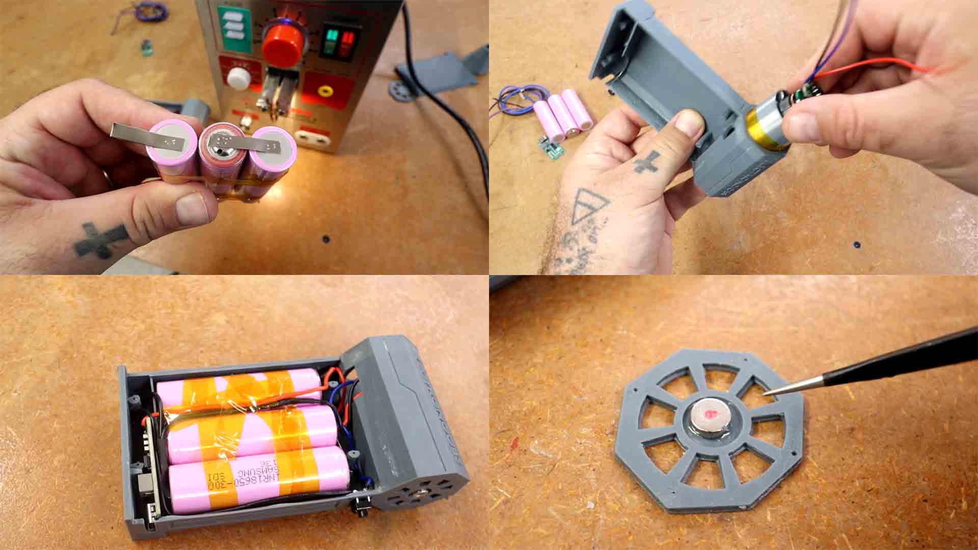 homemade 3D printed turbo air blower