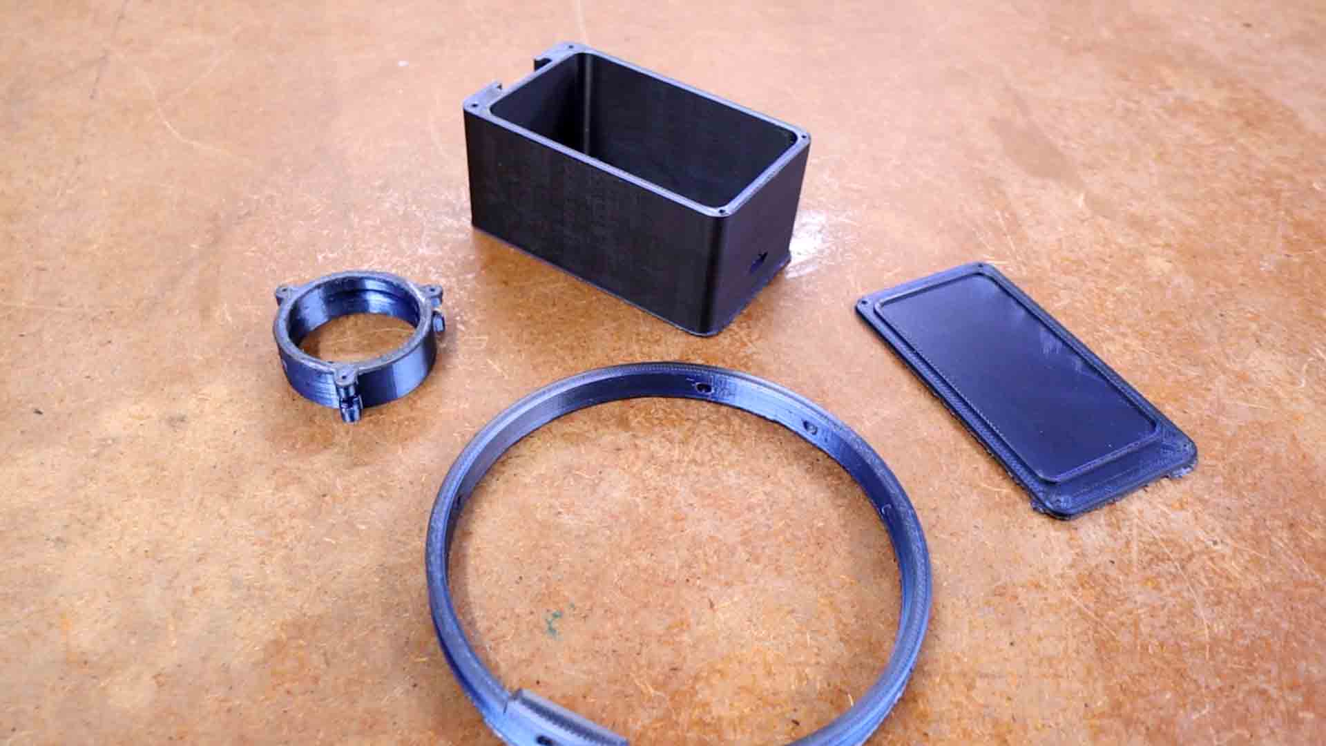 homemade microphone 3D printed