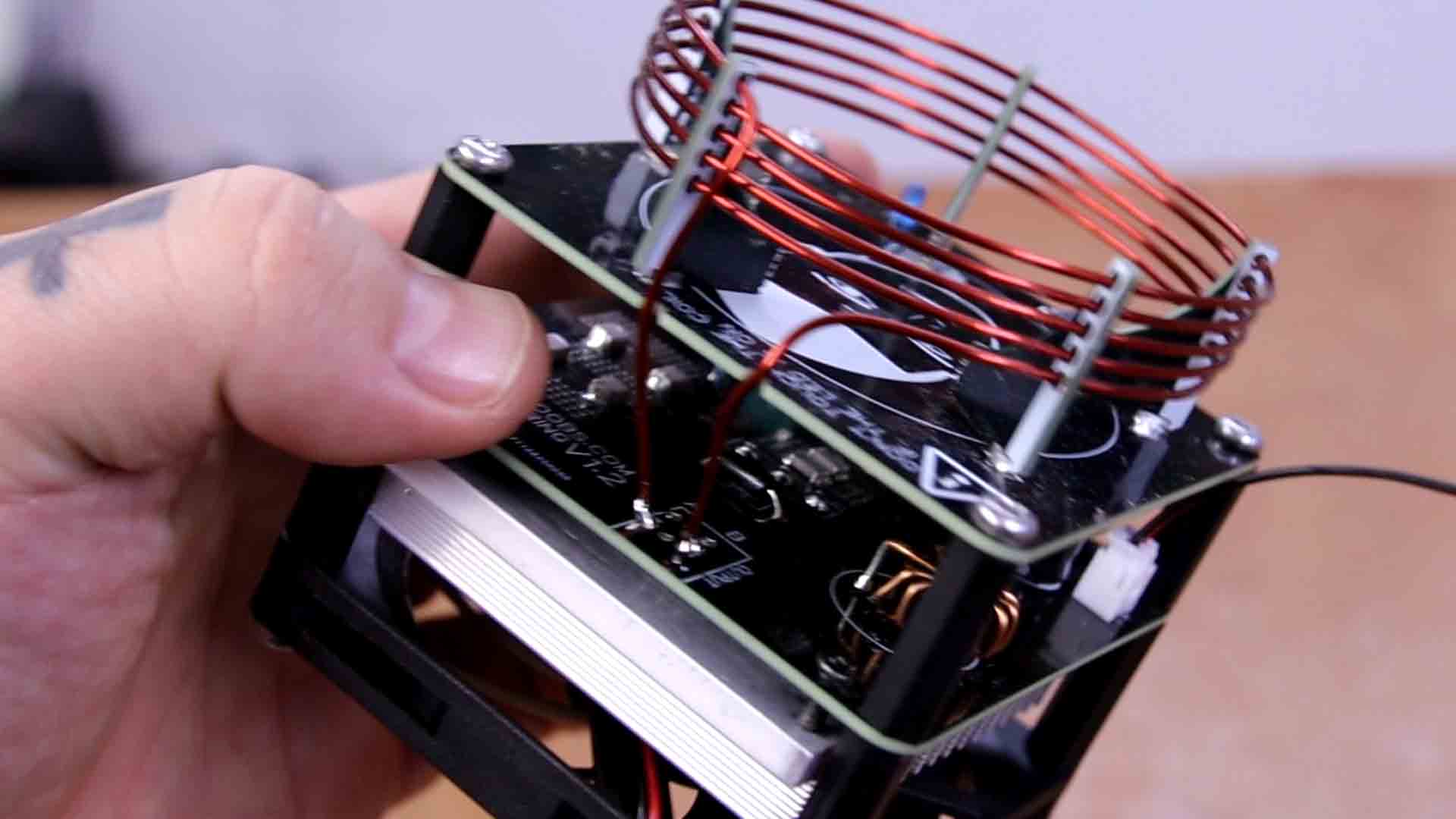 DIY plasma ring toroid generator xenon