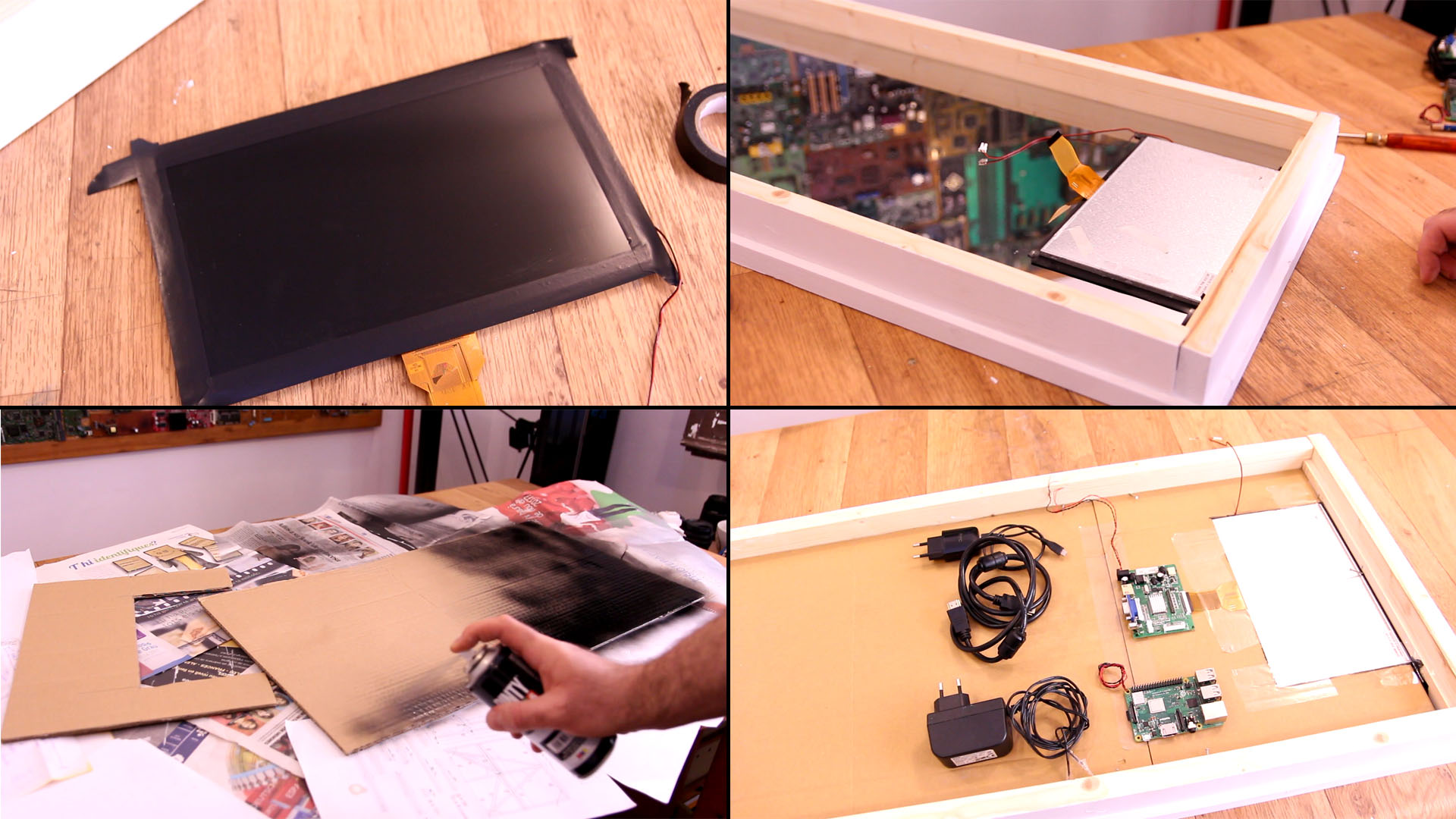 homemade one way mirror film