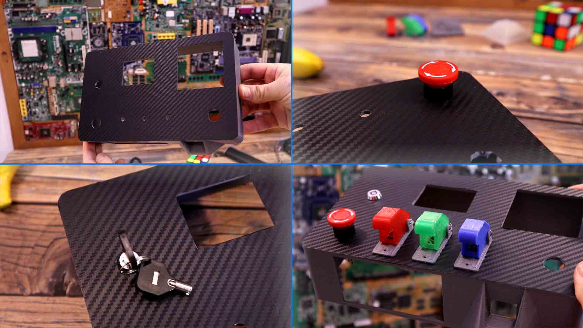 Arduino escaperoom puzzle homemade case
