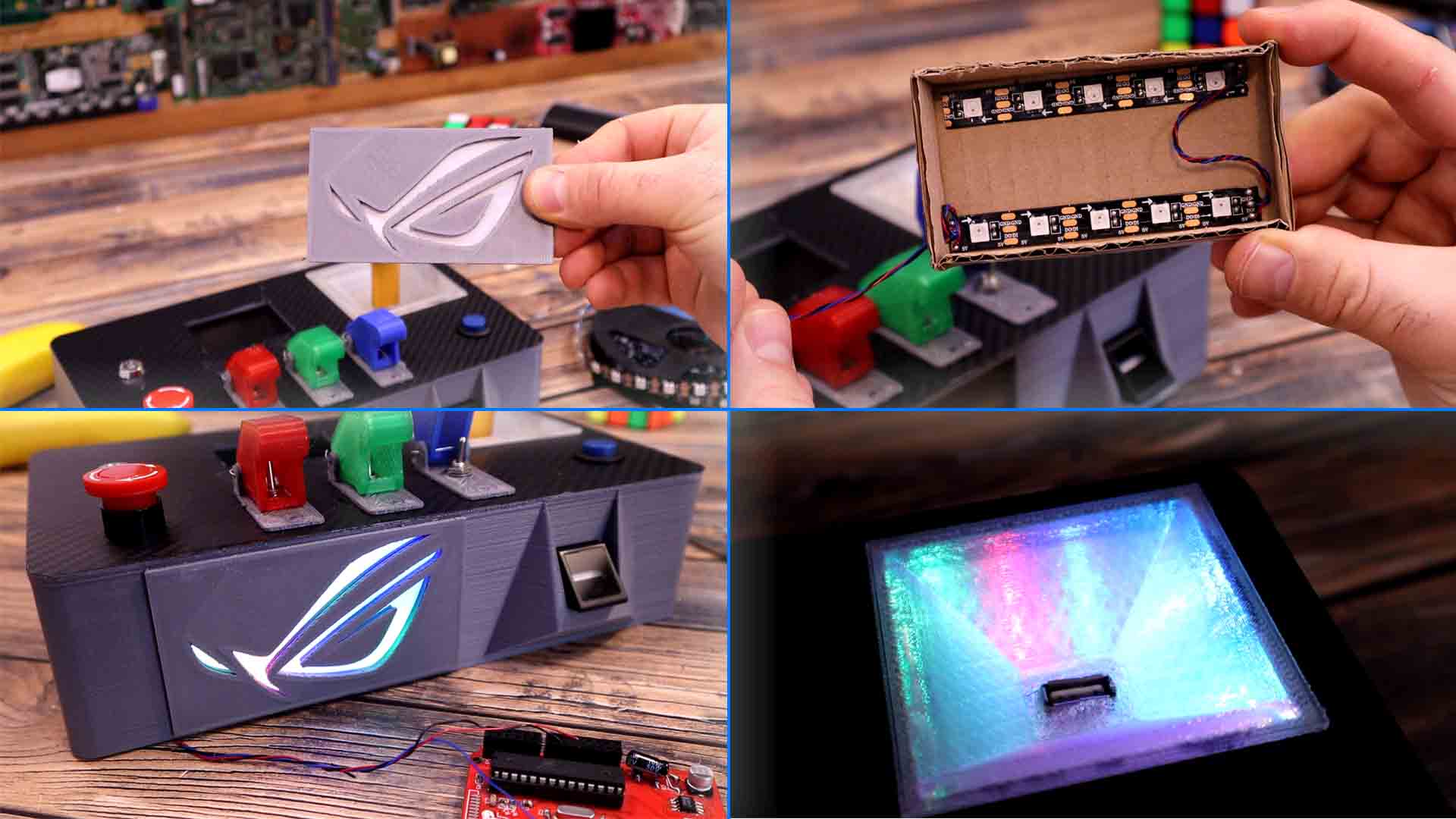 Arduino escaperoom fingerprint puzzle