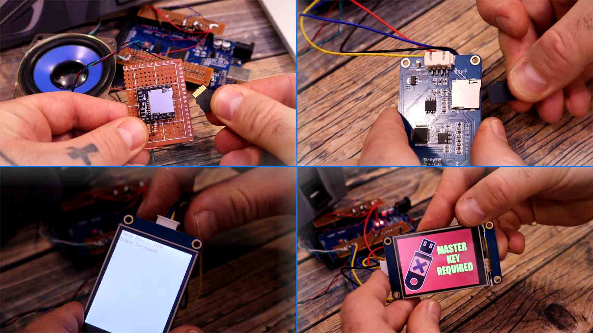 Arduino TF nextion display project