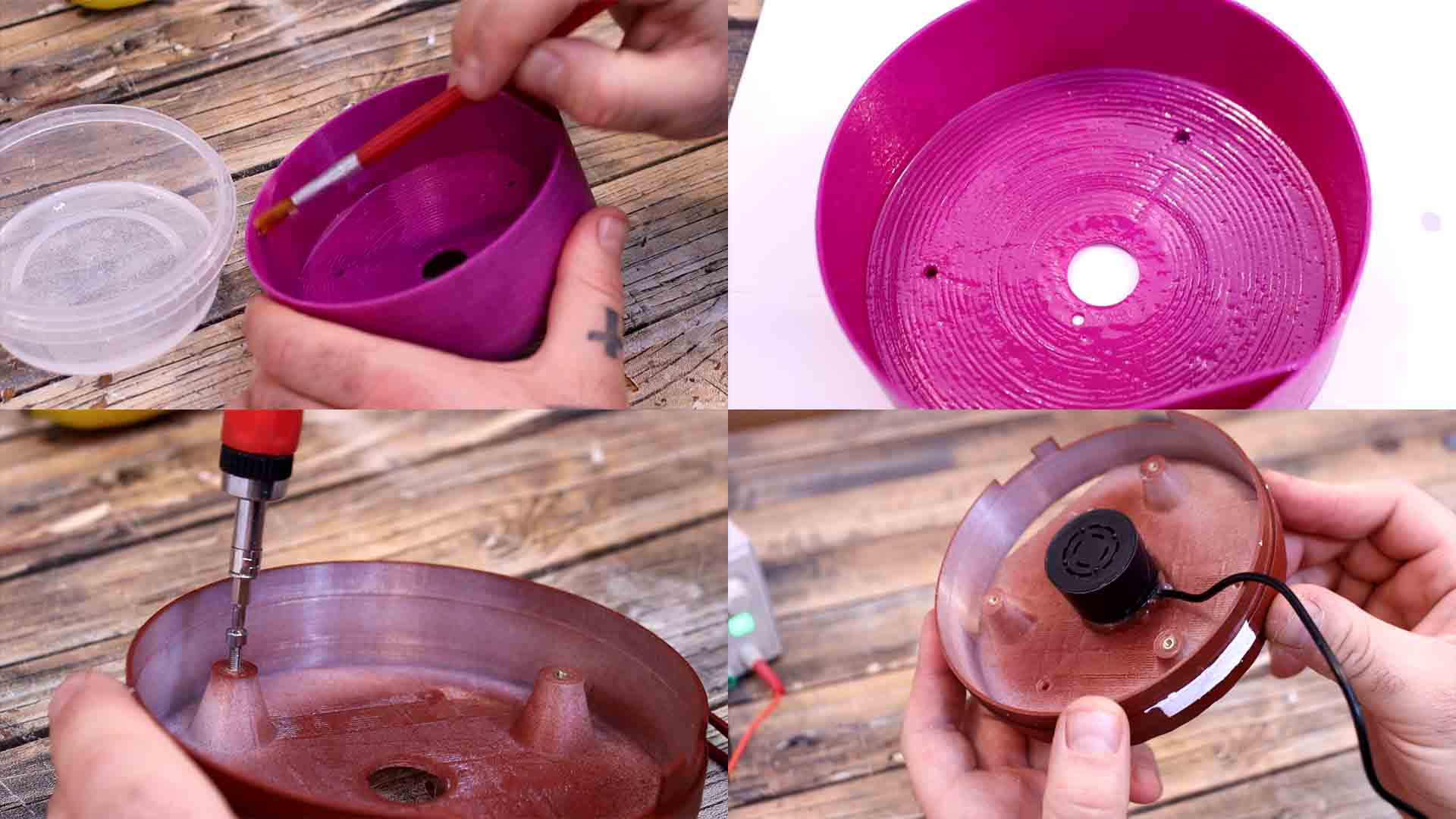 homemade arduino humidifier 3D printed STL download