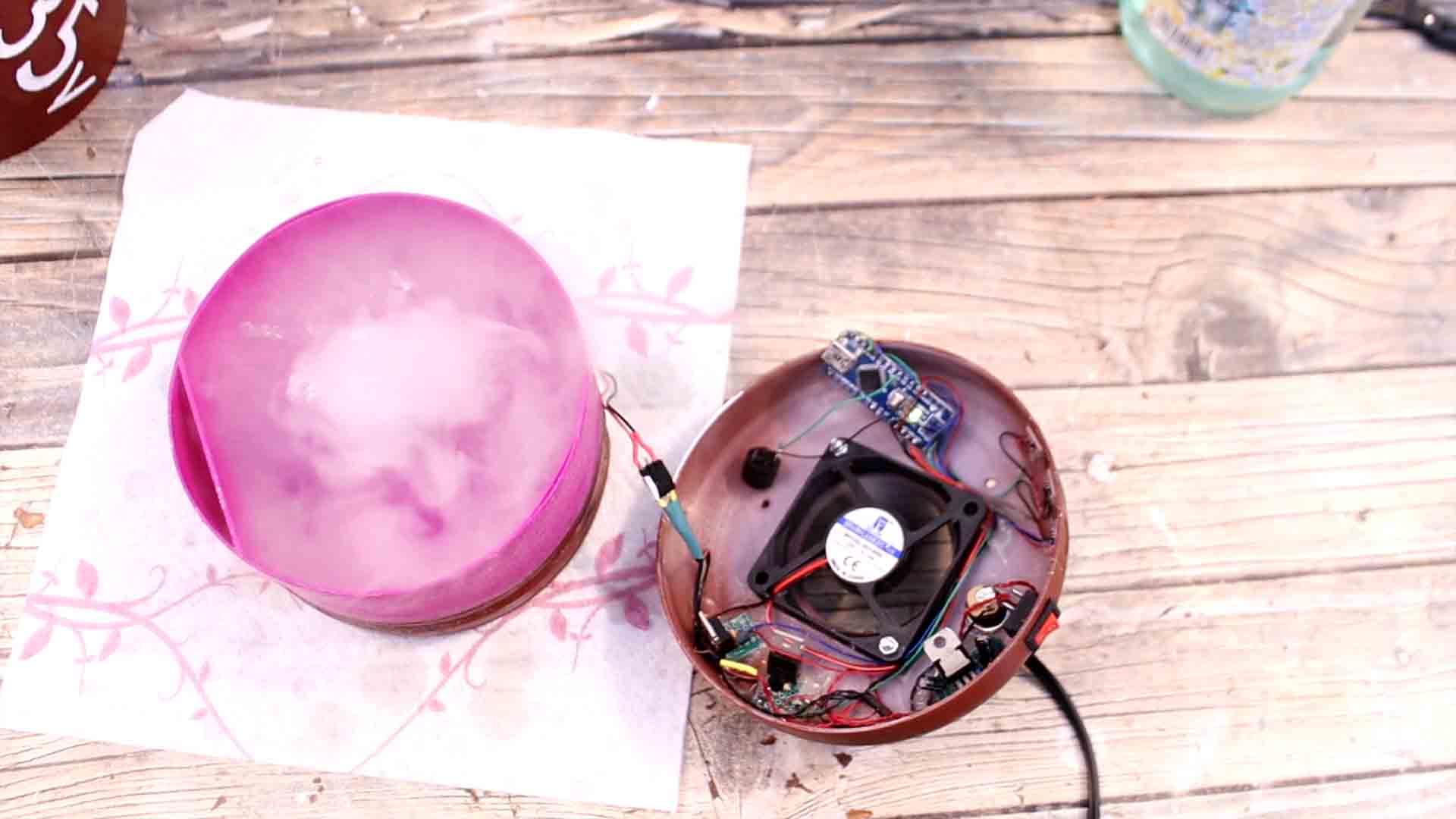 homemade arduino humidifier 3D printed STL download