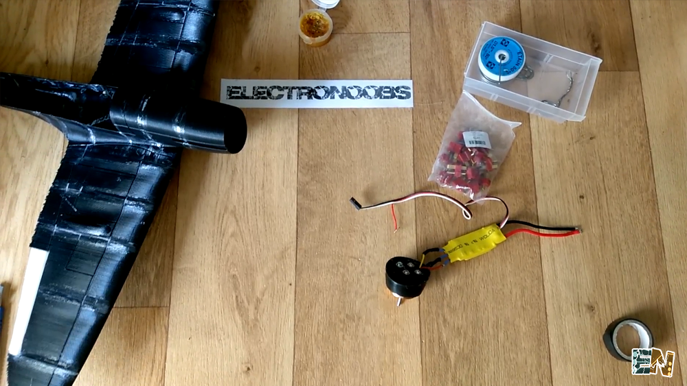 RC spitfire ESC and brushless