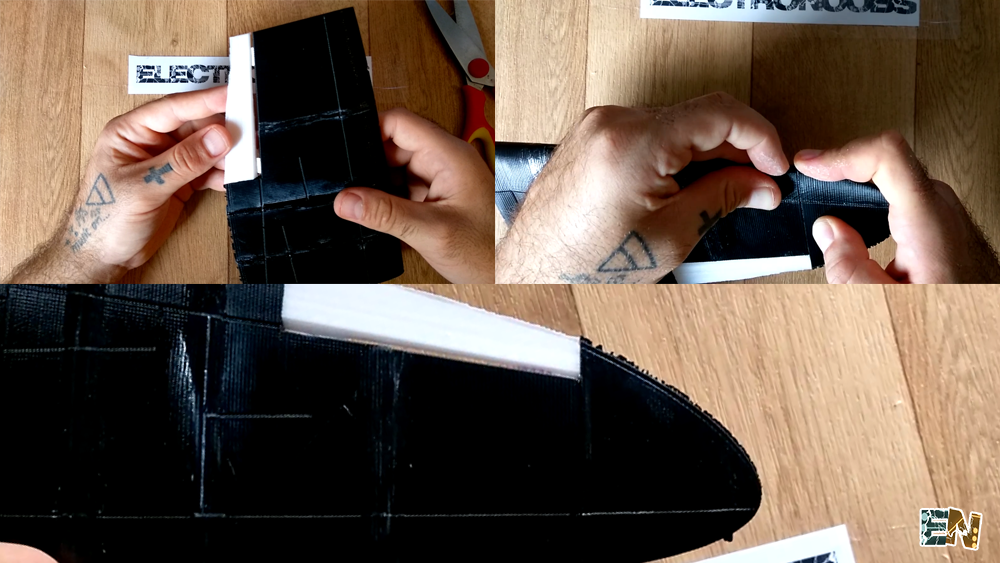 3D spitfire wing