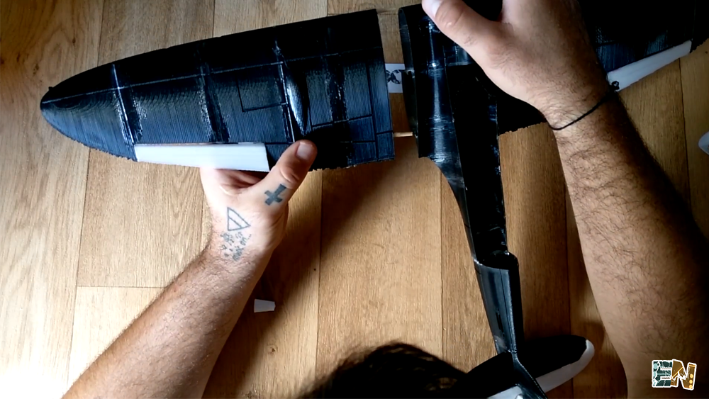 3d spitfire wing