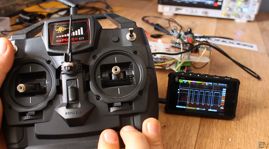 DS203 RC signals analize