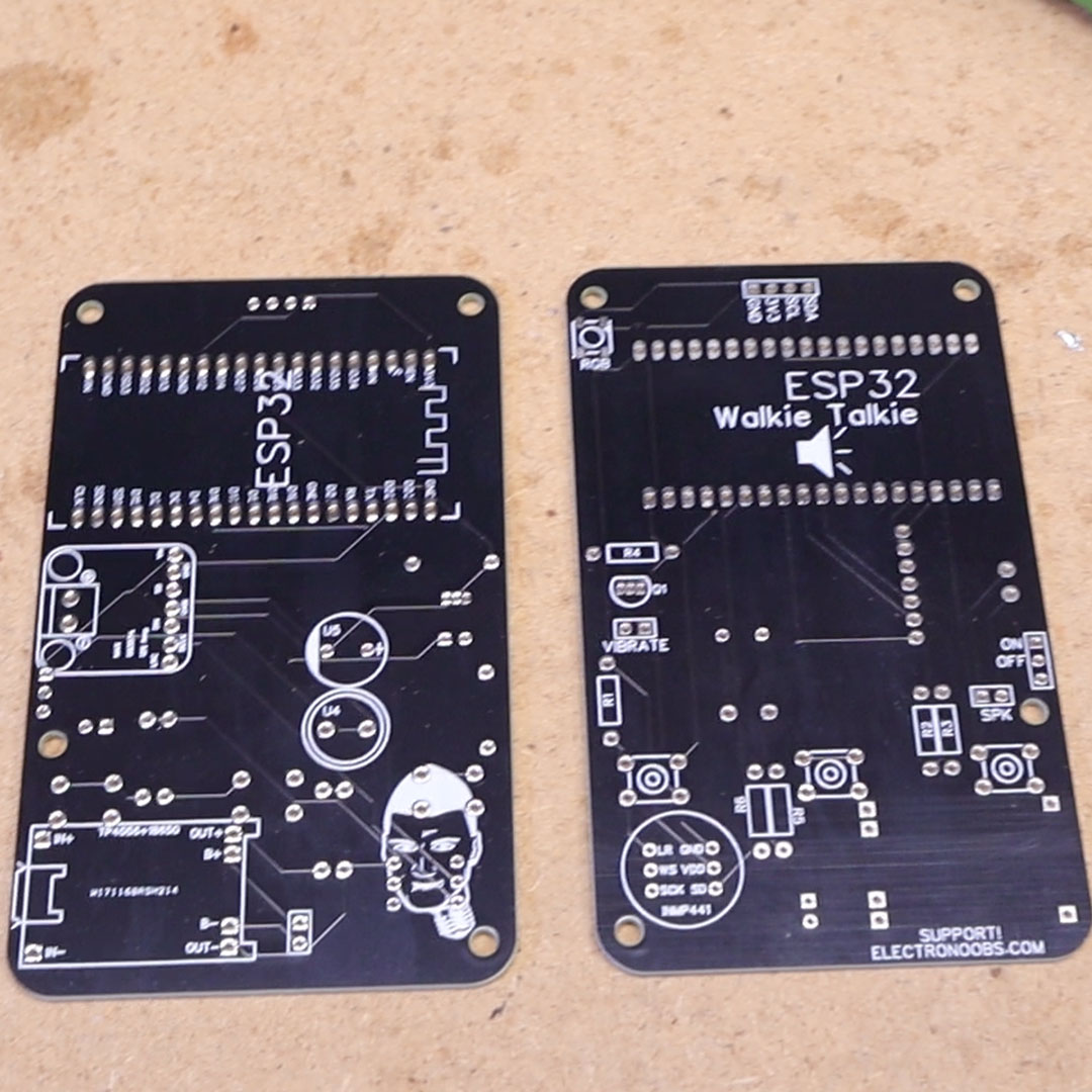 ESP32 Walkie Talkie (Gerbers Only)